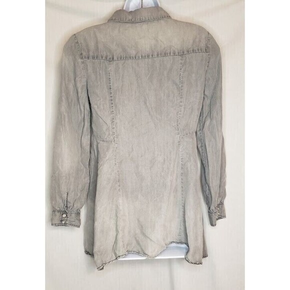 Vintage America Blues (Size S) Long Sleeve Button-Up Collared Blouse - Picture 2 of 14